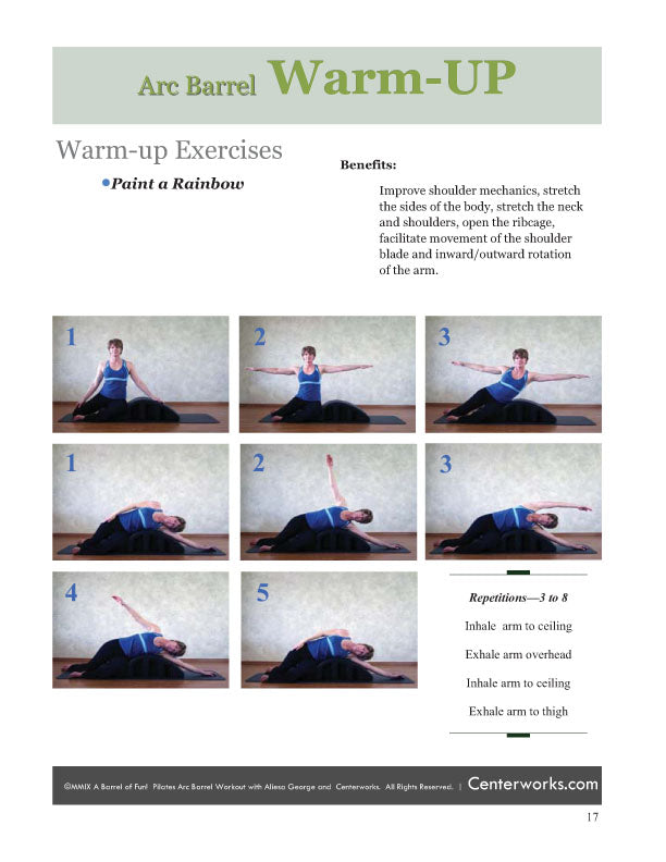 A Barrel of Fun! Pilates Arc Barrel Exercise Manual