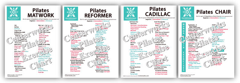 Pilates Class Incentive Chart.pdf Elevate Your Pilates Practice | Exercise Charts | Centerworks ...