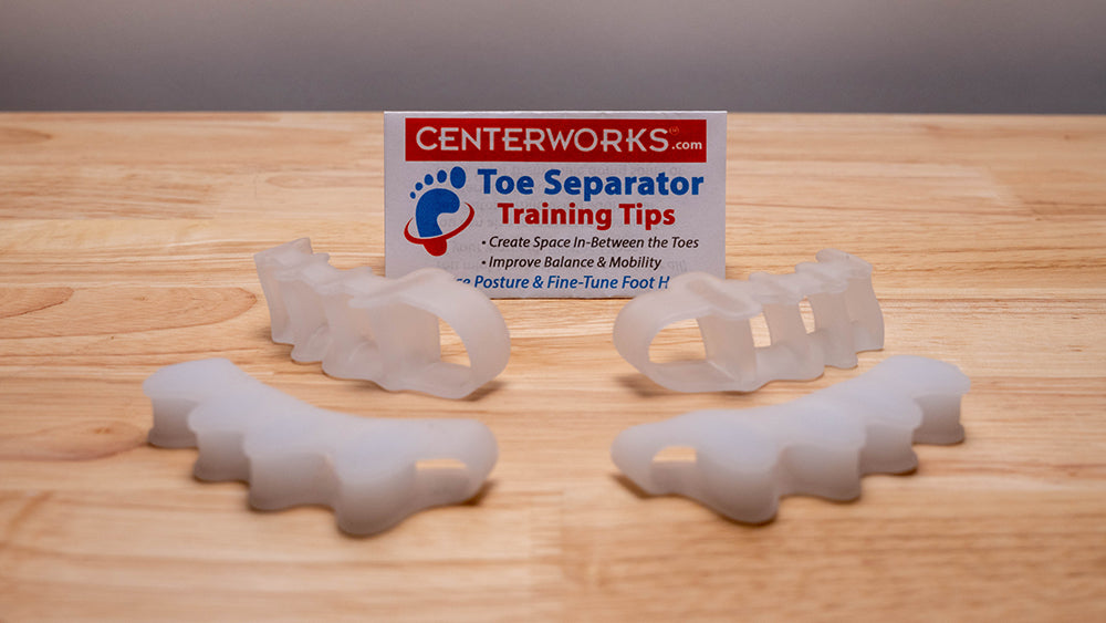 Toe Separators for Improved Foot Health & Balance Centerworks